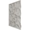 Ekena Millwork 19 5/8in. W x 19 5/8in. H Leto EnduraWall Decorative 3D Wall Panel Covers 2.67 Sq. Ft. WP20X20LTFCP - alternate 6